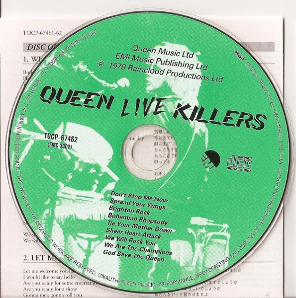 , Queen - Live Killers